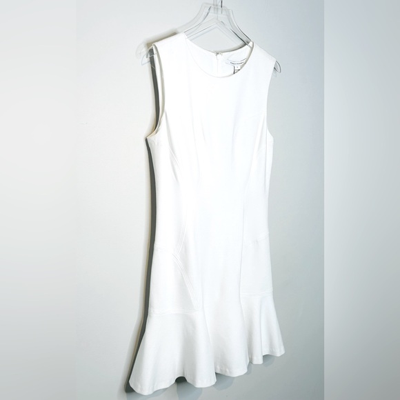 Diane Von Furstenberg White Sleeveless Dress - Picture 5 of 13